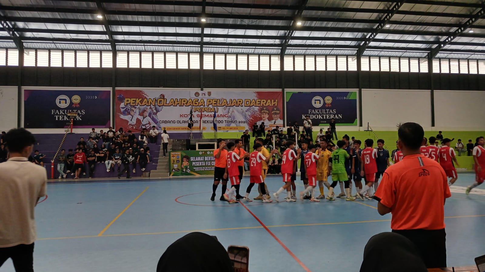 Pertandingan Day 3 SMA MA'AHID KUDUS vs SMK TEXMACO